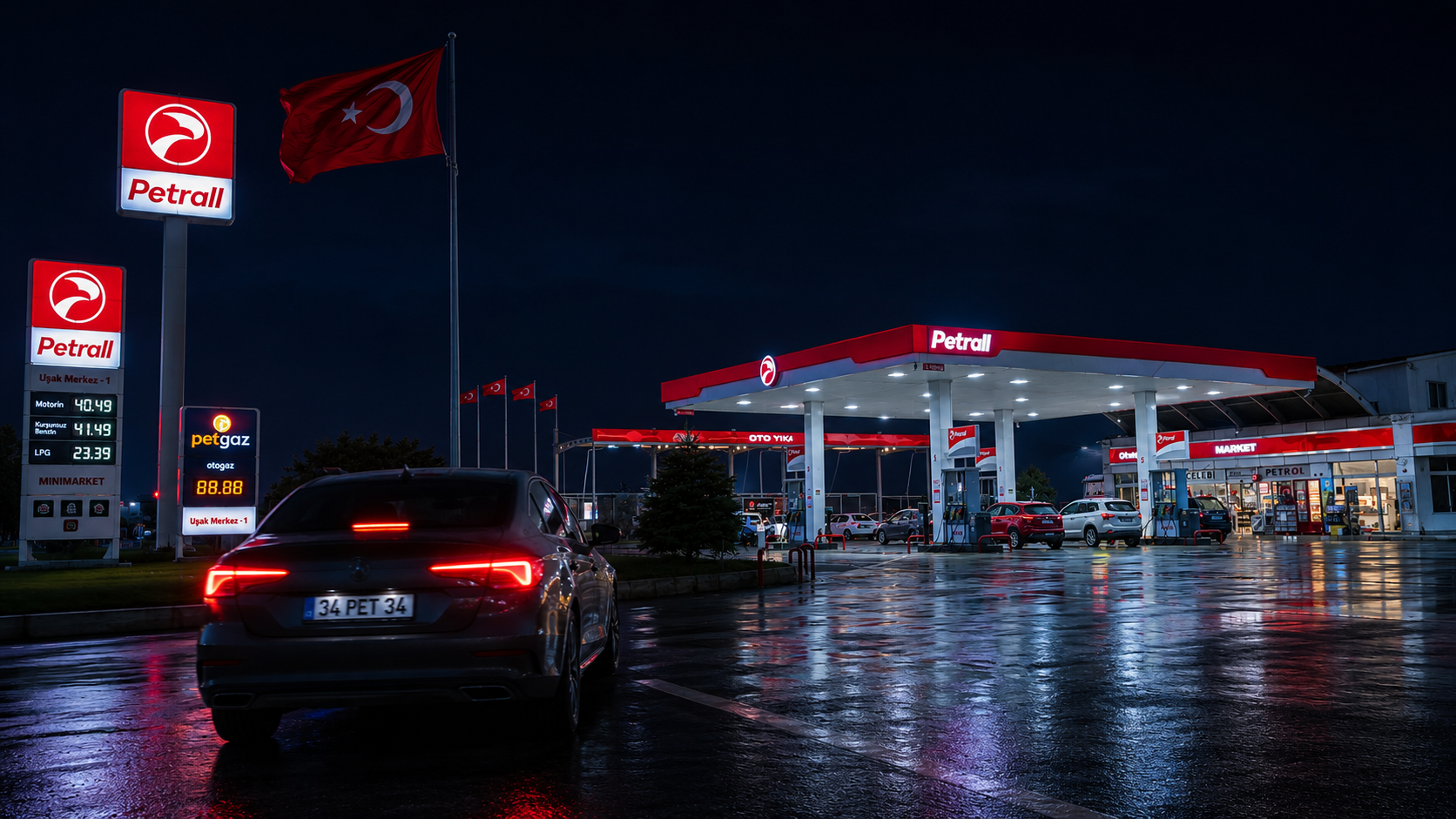 Petrall istasyonları
